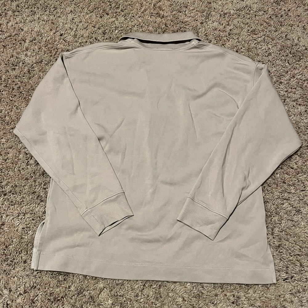 AYR Women’s M The Cool Polo Pima Cotton Beige Neutral - Picture 5 of 5